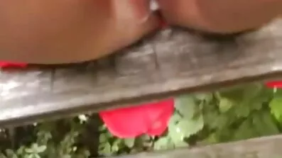 প্যান্টি পরা লাল কেশিক বোন তার ভাইকে তার মিষ্টি হট সেক্সি বিএফ গুদ দেখাল